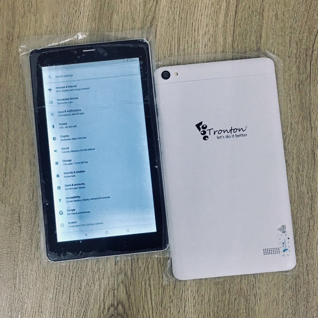 (White)TRONTON TABLET V7S 7 INCH DUAL SIM (READY STOCK)